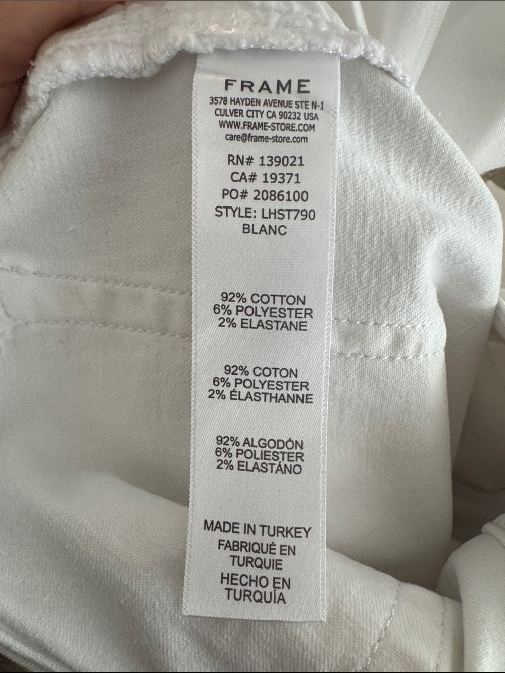 Frame Le High Straight Leg Jeans - Picture 6 of 6